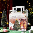 thumbnail image 1 of Rapeiae Christmas Transparent Hand-helds Gift Bag Christmas Eve Apples Gift Box Candy Bag Creatives Souvenir Hand Bag, 1 of 6