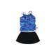 thumbnail image 1 of Tankini de 2 piezas MiracleSuit Santorini con falda de alambre en U para mujer azul 14, 1 of 2