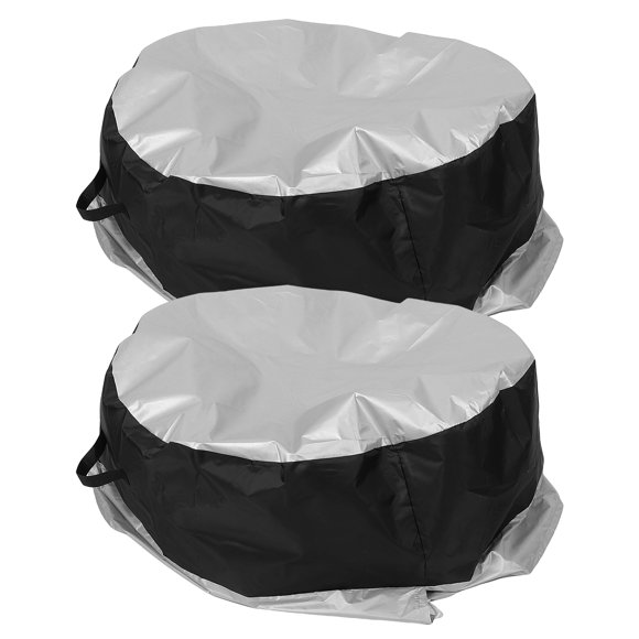 2pcs Wheel Tire Covers for Car RV Trailer Tire Protector