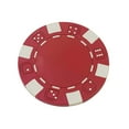 thumbnail image 1 of WE Games Jetons de Poker en Argile, 11,5 Grammes, Ensemble de 25, Rouge, 1 of 4