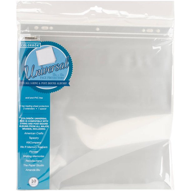 Colorbok 12" x 12" Refill Pages, 10 Count