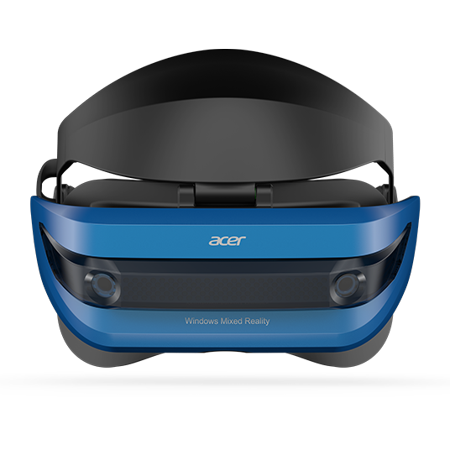 Restored Acer AH101-D8EY Windows Mixed Reality Headset, Black (Refurbished)