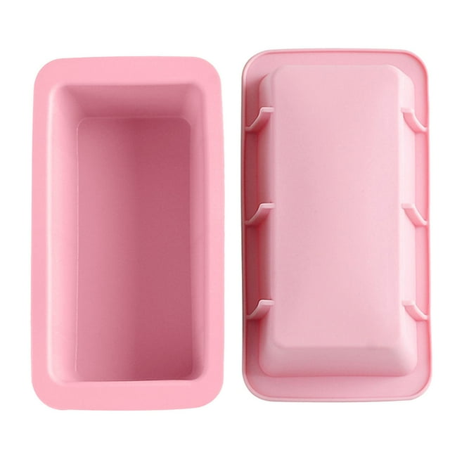 Gibobby Bandeja de silicona lavable para decoración de tartas, dulces, Chocolate, proyecto artesanal DIY(Rosa)