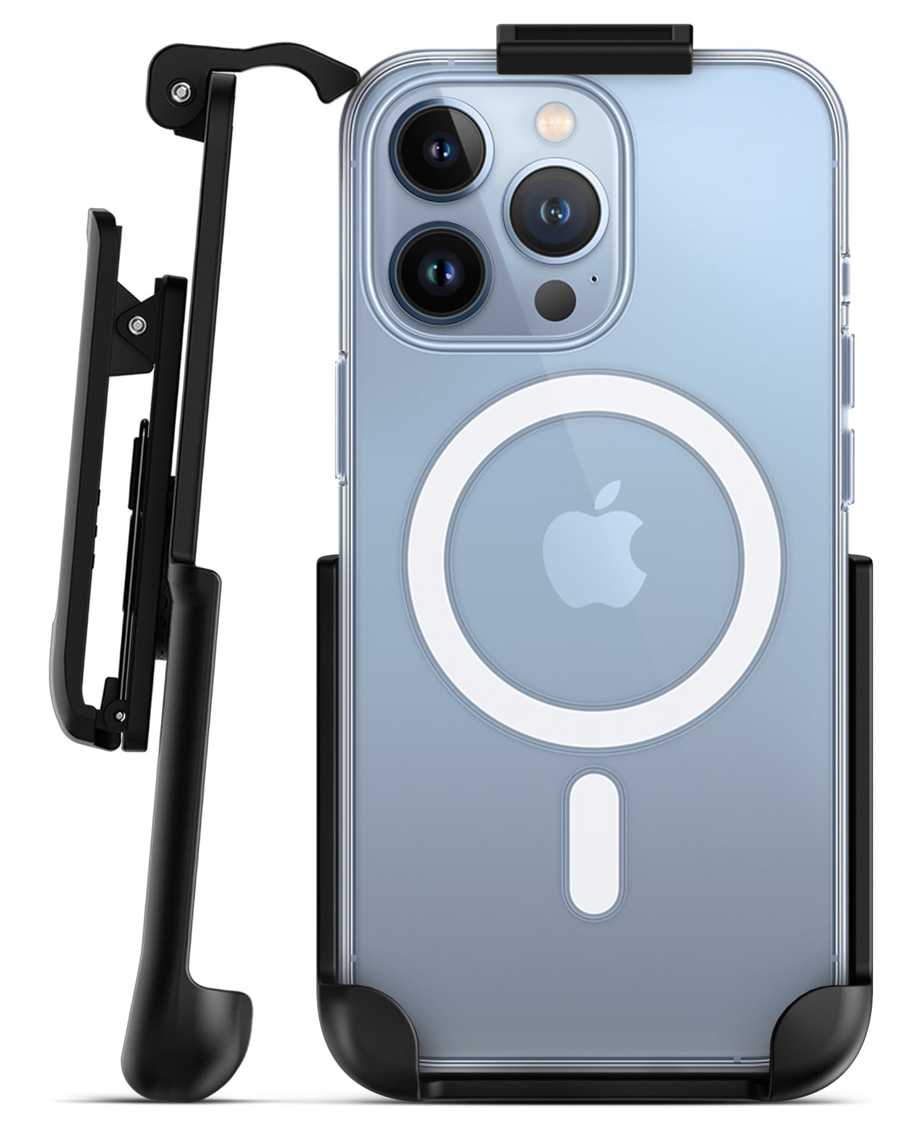Encased Belt Clip Holster for Apple Clear Case with Magsafe Compatible