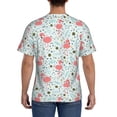thumbnail image 2 of Rocae Cute Flamingo for Men's Moisture-Wicking Crew Tee - T-Shirt for Sports, Outdoor Activities, and Casual WearXX-Large, 2 of 9