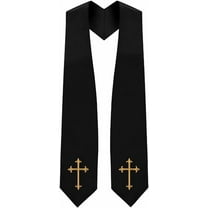CLERKMANS Unisex Shoulder Sashes, Black, 1 Pack