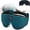 Blue, variant on 3D Sleep Mask with Bluetooth Headphones, Sleeping Headphones for Side Sleepers, Adjustable Sleeping Mask with Stereo Speaker for Travel Meditation Gift