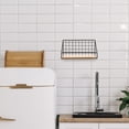 thumbnail image 6 of LABSERRON Floating Shelf With Hooks Black Metal Wrought Iron Style 1 Set 9.4X5.5X4.5in, 6 of 8
