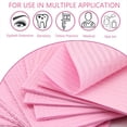 thumbnail image 4 of 125 Piezas Toallas de Mesa Desechables para Decoración de Uñas Tapete Impermeable de 13 X 17 Pulgadas Tapete para Decoración Uñas Hoja Papel Almohadillas Limpias Tatuaje Rosa, 4 of 6