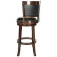 thumbnail image 5 of SAFAVIEH Brockway Swivel Bar Stool Cappuccino / Black, 5 of 5