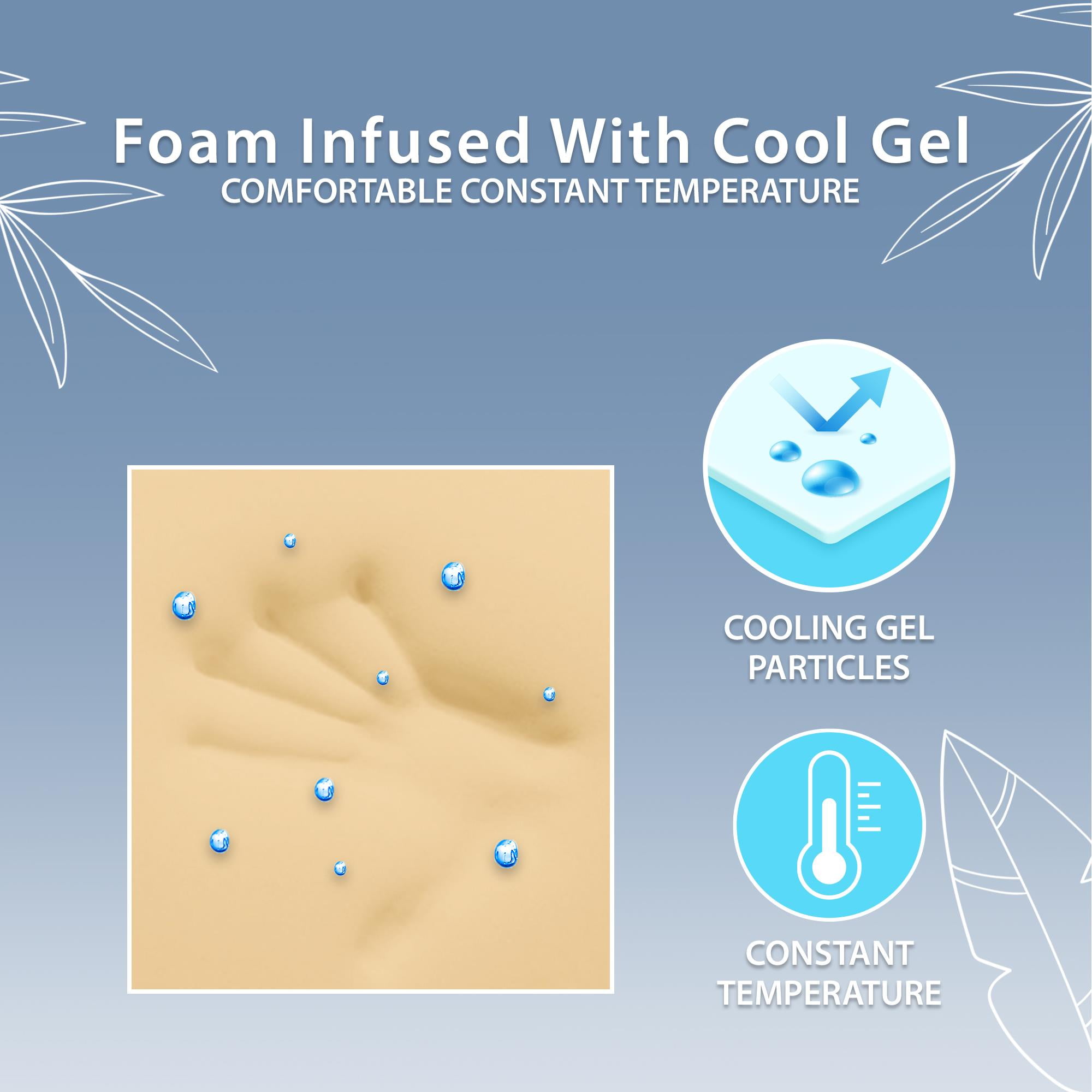 ViscoLogic 7" Full Size Mattress Premium Cool Foam All Ages Mattress CertiPUR-US®, Mattress in a Box