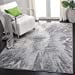 thumbnail image 3 of Safavieh Tulum Collection TUL228A Modern Abstract Non-Shedding Stain Resistant Living Room Bedroom Area Rug, 3' x 5', Ivory / Grey, 3 of 15