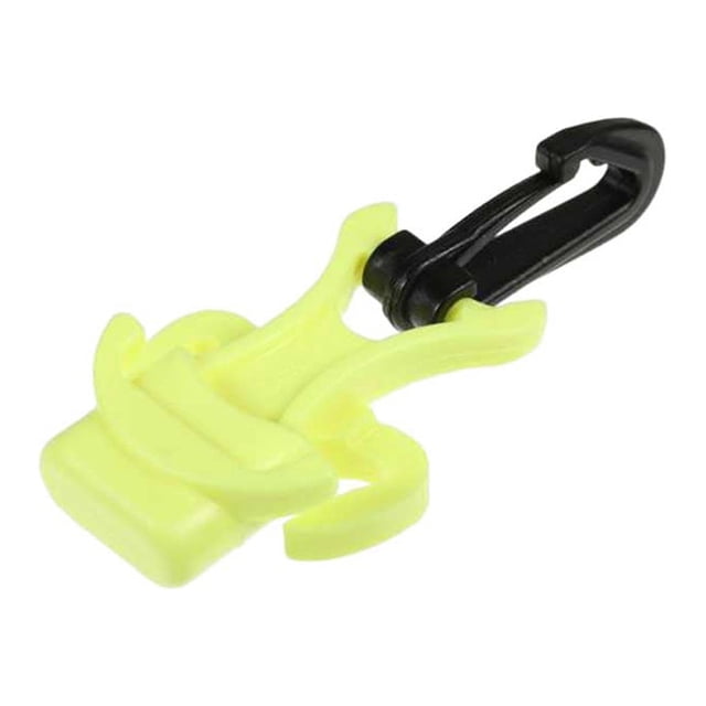 Yuarrent Soporte para boquilla Buceo Snorkel Octopus Regulador Accesorio Herramientas portátiles Snorkel Reguladores Deportes Deportes acuáticos Amarillo