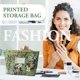thumbnail image 2 of Bolsa de lona multifuncional, 2 piezas, bolsa para cosméticos con flores, bolsa para lápices y maquillaje, bolsa pequeña de pana para maquillaje, bolsa de lona para cosméticos para mujeres, cosmético, 2 of 4