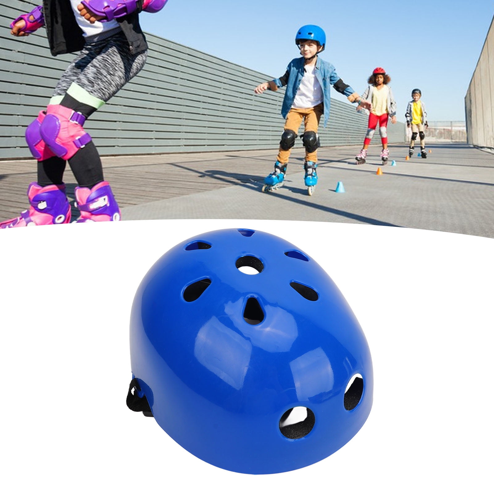 Children Bicycle Helmet Kids Bike Helmet Lightweight Shock Absorption Sturdy Construction Breathable Kids Skate Helmet Walmart
