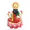 thumbnail image 3 of Pacific Trading Lakshmi Diosa Hindú En Estatua De Loto Escultura, 3 of 4