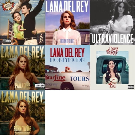 Nfr! & Born To Die & Born To Die (Paradise Edition) & Paradise & Ultraviolence & Honeymoon & Lust For Life [CD Bundle]
