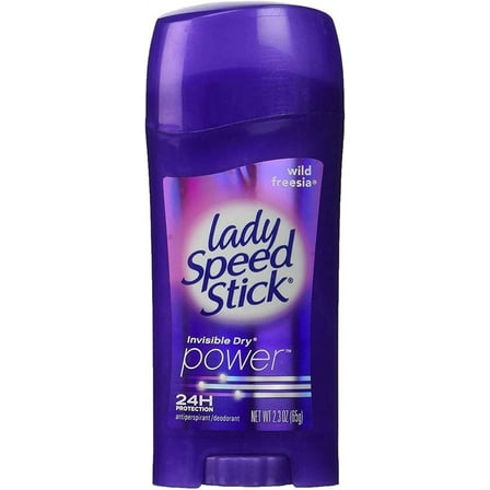 Lady Speed Stick Antiperspirant Deodorant, Invisible Dry, Wild Freesia 2.30 oz (Pack of 4)
