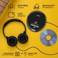 thumbnail image 4 of Reproductor de CD portátil Coby con auriculares, radio FM, MP3, 4 of 8