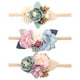thumbnail image 1 of EeaseMX 3 diademas de flores para bebé, adorables tocados elásticos, accesorio para el cabello para bebé., 1 of 7