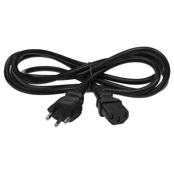 SF Cable Switzerland 3-pin Plug to IEC C13 Power Cord, 6 feet