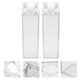 thumbnail image 3 of 2pcs Transparent Plastic Bottle 500ml Milk Bottle Drink Juice Container Empty Storage Bottle for Home Daily Use, 3 of 6