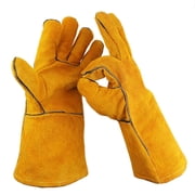 Coofit 1 Pair Gardening Gloves Stab-Protective Work Gloves Garden Working Gloves