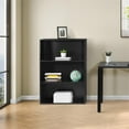 thumbnail image 7 of Prado 48 inch 3 Shelf Black Bookcase by Office Star, 7 of 7