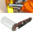 thumbnail image 1 of Mini Ponceuse à Courroie Électrique Portative DIY Machine de Polissage Ponçage Meuleuse AC110-240V avec Roue à Broche, Design Tendeur, Courroie Abrasive Triangulaire, 1 of 7