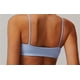 thumbnail image 2 of Sujetador deportivo con cuello cuadrado for mujer, tirantes finos, camisola acolchada, Yoga, espalda cuadrada inalámbrica, sujetador de entrenamiento, Top corto, 2 of 6