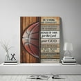 thumbnail image 2 of HFDF Banonaty Basketball Wall Art - spirational Quotes Canvas Prts - Gifts for Coach, Player - Home Decorations for Boys Room, Gym, Livg Room, Bedroom - 16x20inch Framed, 2 of 6