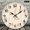 12x12in, variant on Creowell 10 inch Wall Clock Battery Operated, Striped Shell Coral Pattern Print, Wall hanging decor Silent Mechanical Movement - Lobby Corridor Dining Room Bedroom Office Classroom