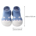 thumbnail image 4 of 1 par de calcetines antideslizantes para pisos, zapatos de algodón suaves para el hogar para bebés, 4 of 5