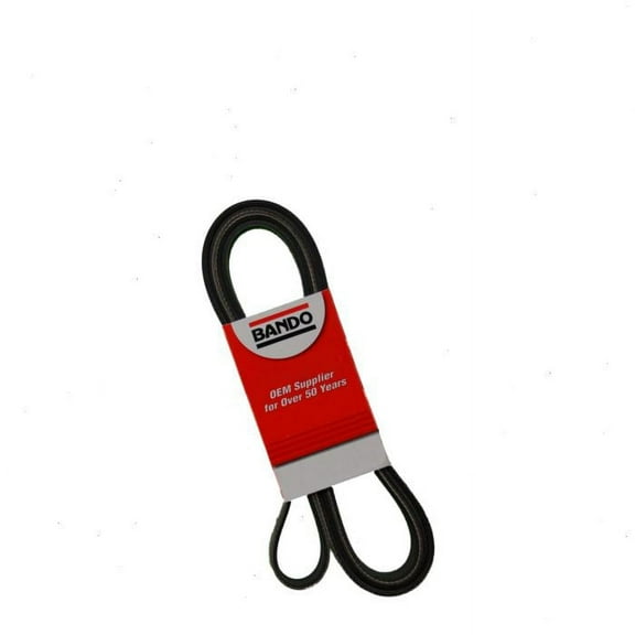 Bando Water Pump, Alternator, Air Conditioning and Power Steering Serpentine Belt compatible with Jeep Wrangler 3.8L V6 2007-2011