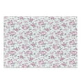 thumbnail image 1 of Shabby Flora Cutting Board, Pastel Roses Grey Leaves Garden Bedding Plants Spring Blossoms, Decorative Tempered Glass Cutting and Serving Board, Large Size, Pale Pink White Grey, by Ambesonne, 1 of 1