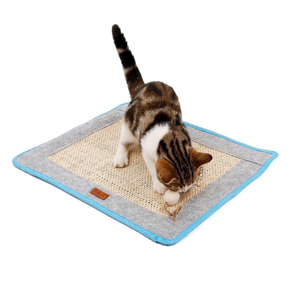Pet Cat Kitten Corrugated Scratch Board Pad Scratcher Bed Mat Claws Care Toy 