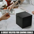 thumbnail image 5 of hizgo Adult Stainless Steel Piggy Bank,Coin Saving for Must Break to Open -Kids Money Saving Box (Black 4.72 inch), 5 of 7