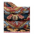 thumbnail image 5 of Unique Loom Outdoor Traditional Collection Area Rug - Regal (10' Square Rust Red and Blue/Yellow), 5 of 10
