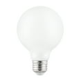 thumbnail image 2 of Great Value LED Bulb, 4.5-Watt (60W Equivalent) G25 Deco Bulbs E26 Base, Soft White, 3-Pack, 2 of 9