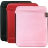 Kroo iCap Carrying Case Apple iPad Tablet, Red