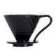 thumbnail image 5 of Taza de filtro de café, gotero de café, portátil, de infusión lenta, de cerámica, reutilizable. Pequeño negro, 5 of 9