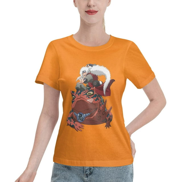 Women's Basic Short Sleeve T-Shirt Naruto Master Naruto