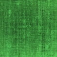 thumbnail image 1 of Ahgly Company Indoor Square Oriental Green Industrial Area Rugs, 3' Square, 1 of 4