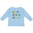 thumbnail image 3 of Inktastic Happy Birthday Mom Boys or Girls Long Sleeve Toddler T-Shirt, 3 of 5