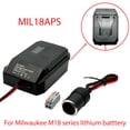 thumbnail image 1 of 18V to 12V Step Down Converter For Mil*wau*kee Battery Adapter Cigarette Lighter Adapter Power Wheel Adapter, 1 of 9