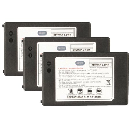 Replacement Battery for LG LGIP-340NV (3 Pack)