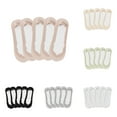 thumbnail image 5 of ZACPNCV 5 Pairs Invisible Ice Silk Breathable No Show Socks Ultra Low Cut Liner Non Slip Hidden for Women Beige Free Size, 5 of 5