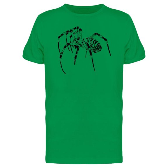 Cool Grunge Scary Spider Tee Men's -Image by Shutterstock