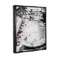 thumbnail image 3 of Stupell Industries Vintage Summer Resort Beach Pool Coastal Painting Black Floater Framed Art Print Wall Art, 3 of 6