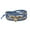Blue, variant on Shimmering Brass and CZ Hamsa Hand Beaded Blue Leather Wrap Bracelet